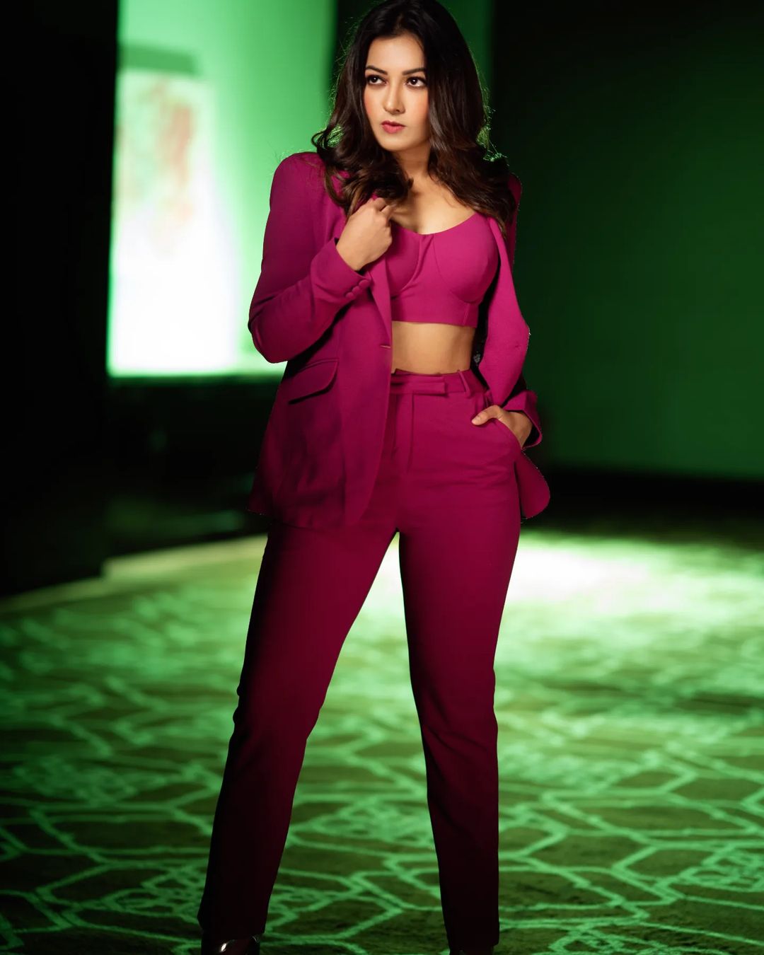 Catherine Tresa Looks Gorgeous in Pink Outfit