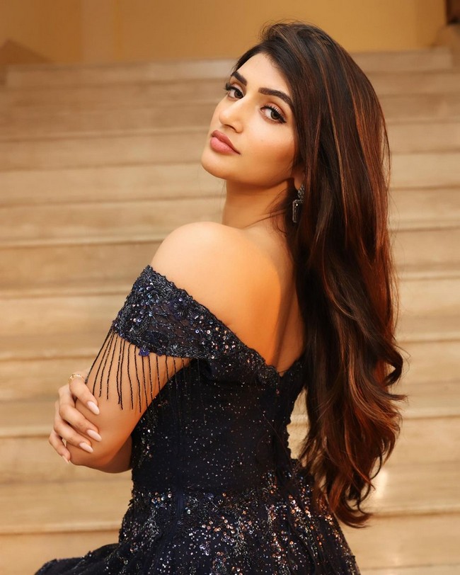 Sreeleela Looks Gorgeous in Black Dress
