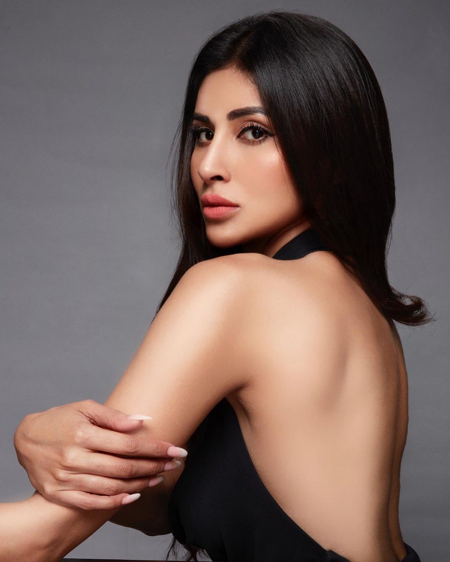 Mouni Roy Adorable Cliks in Black Outfit