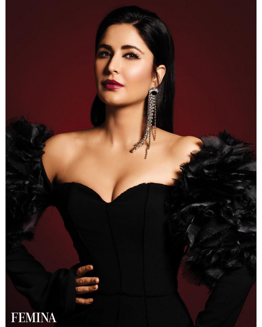 Fabulous Looks Of Katrina in Black Dress