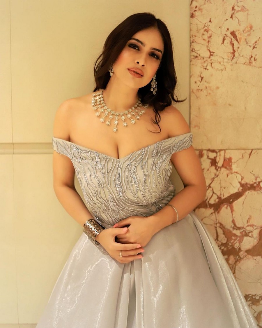 Nehhaa Malik Looking Gorgeous in Dress