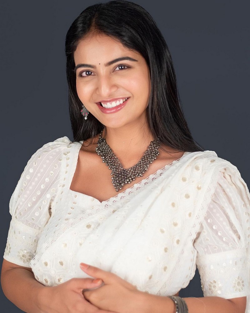 Ananya Nagalla Looking Beautiful in White Saree