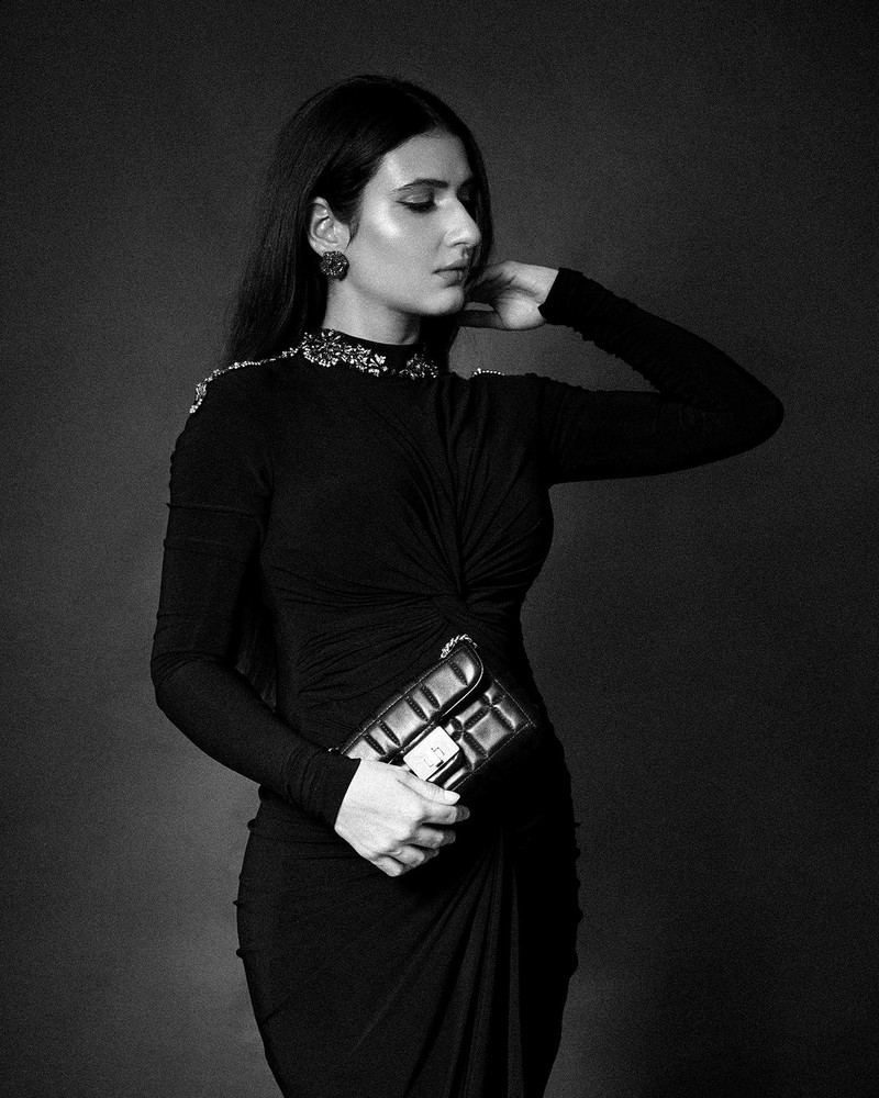 Fatima Sana Shaikh Stunning Looks in Black Outfit