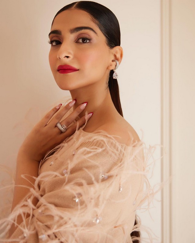 Sonam Kapoor Elegant Looks in Dress
